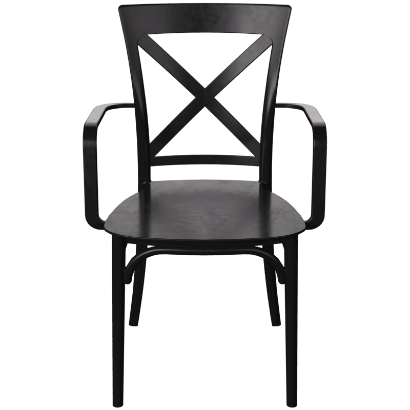 Poltrona Robust Cross Preta - Forte Plástico