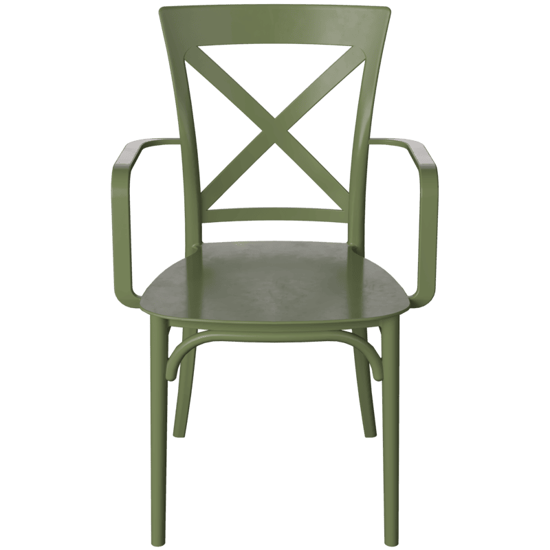 Poltrona Robust Cross Verde - Forte Plástico
